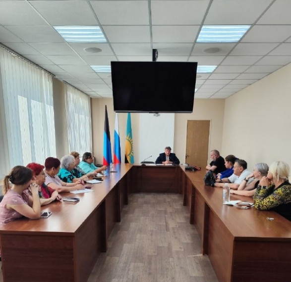 В администрации города прошло рабочее совещание Общественного совета.