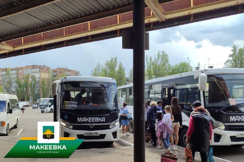 В Макеевке проверили состояние автобусов, отправляющихся с диспетчерской станции «Советская».