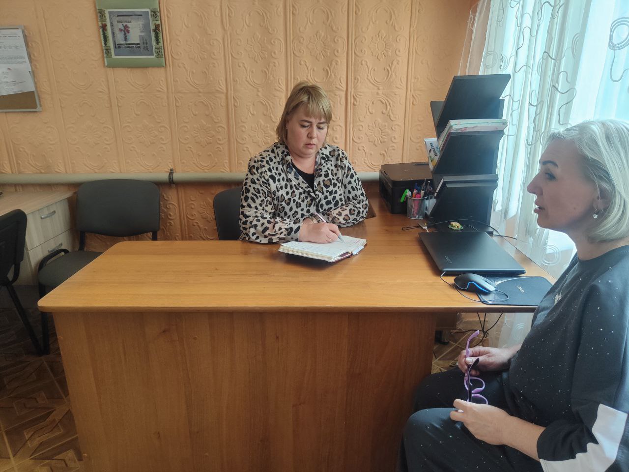 Руководитель Управы Горняцкого внутригородского района провела выездной прием граждан.