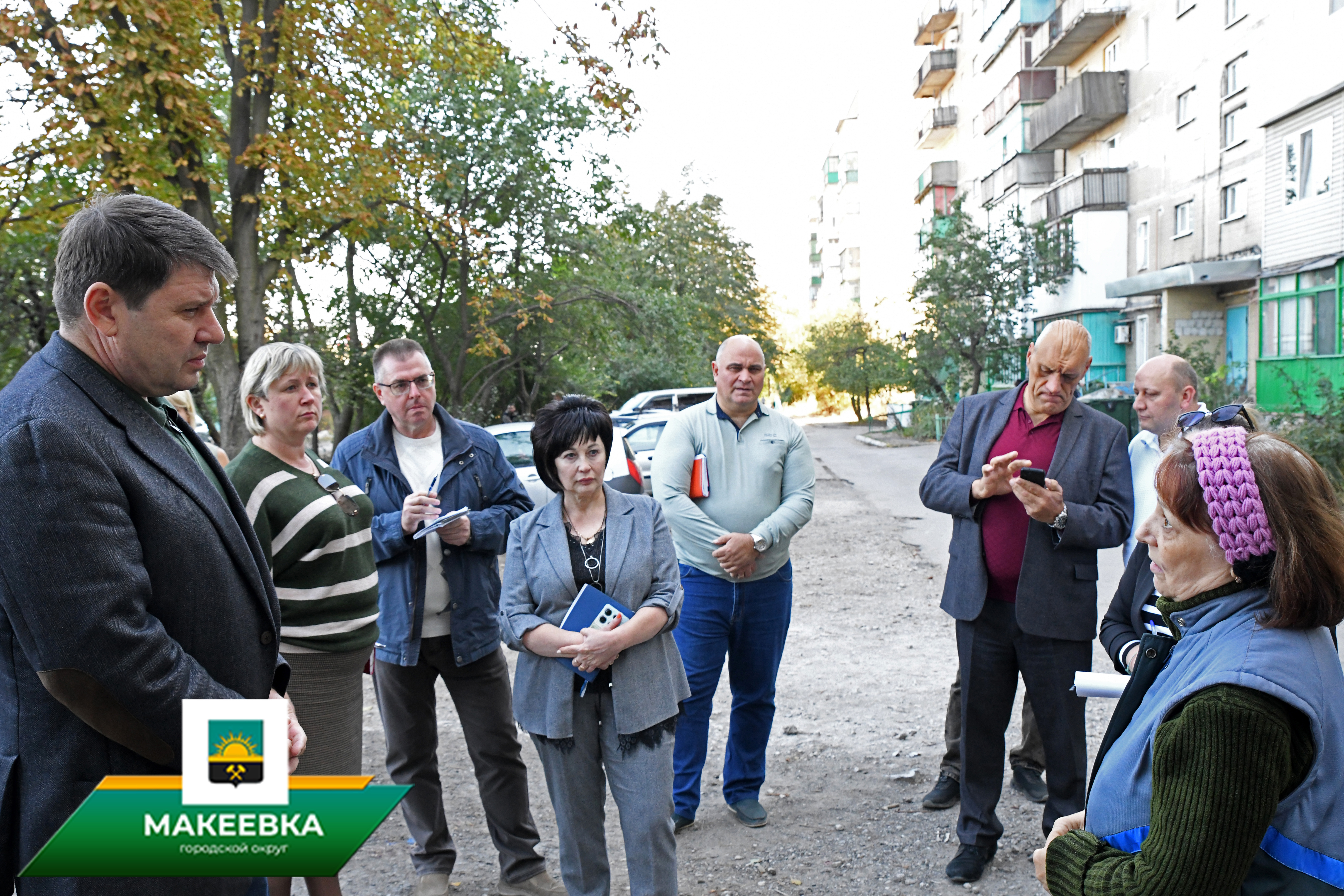 Глава Макеевки провёл встречу с населением.