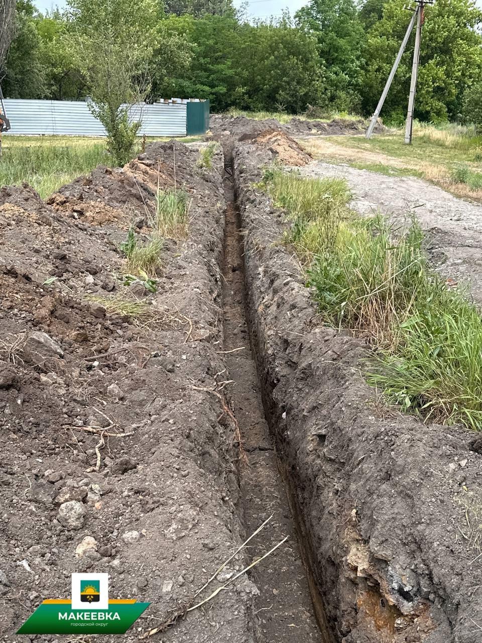 Специалистами завершены работы по обновлению участка водопровода в Макеевке.