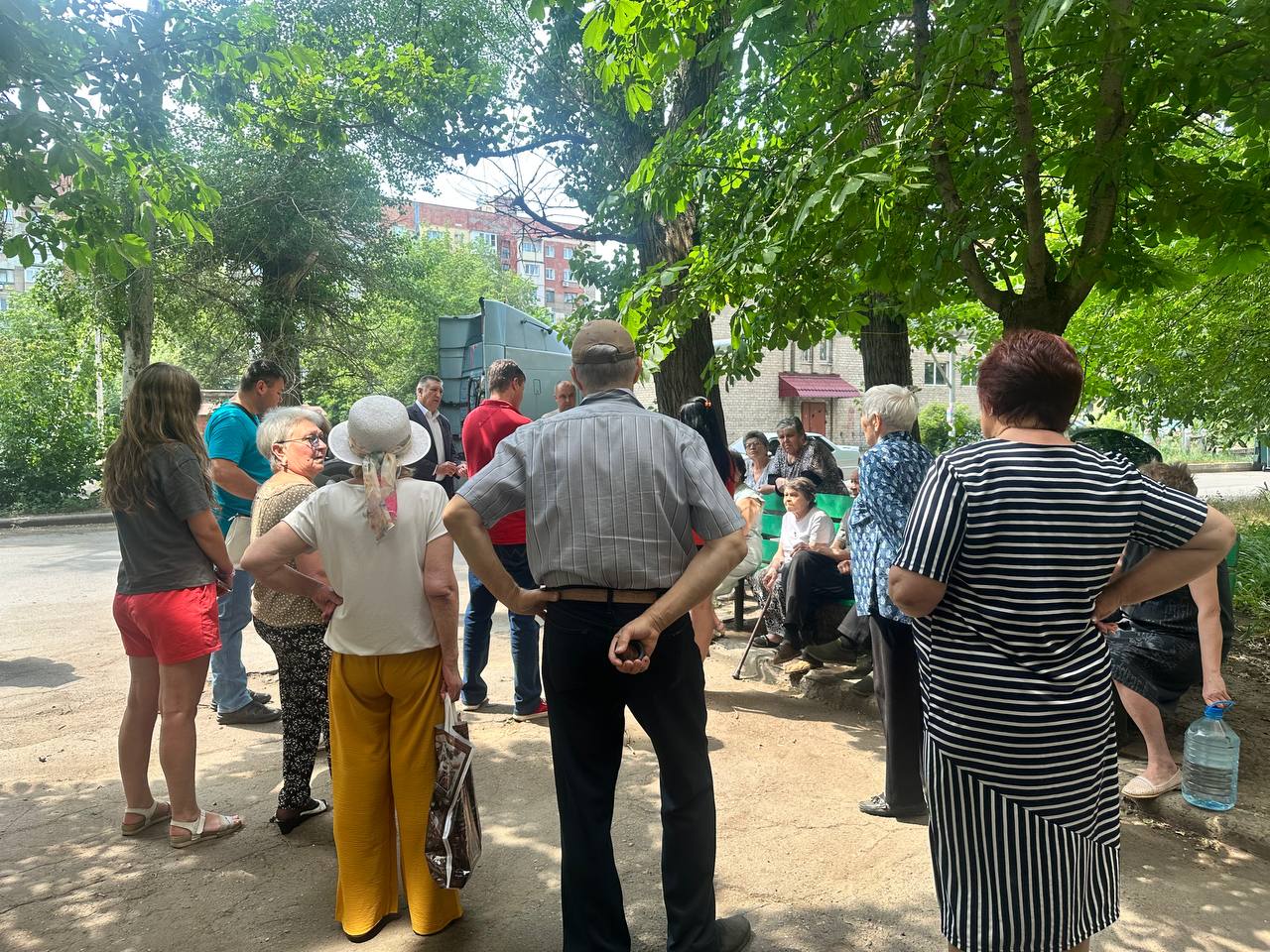 В Центрально-Городском районе прошла встреча с населением.